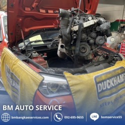 BMW engine repair shop