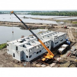 Construction with precast systems