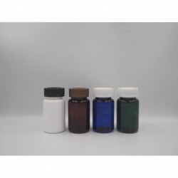 Food supplement jar with safety cap, wholesale price