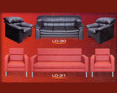  ชุดโซฟา ดำ(LD-30), แดง(LD-31)