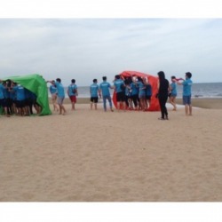 Team Building activities on the beach