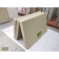 3 section foldable latex mattress