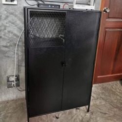 Custom steel cabinet
