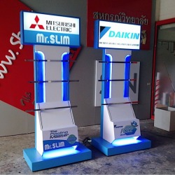Get a product display booth.