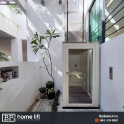 รับสร้างและติดตั้งลิฟต์บ้านโครงการบ้านเดี่ยว