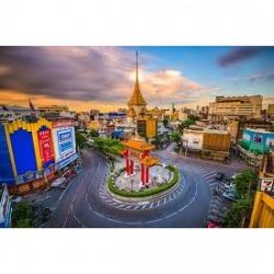 Tourist attractions, Yaowarat Road, Chinatown, Thailand