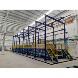 รับออกแบบระบบไลน์ชุบชิ้นงาน อุตสาหกรรม