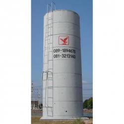 Precast concrete water storage tank
