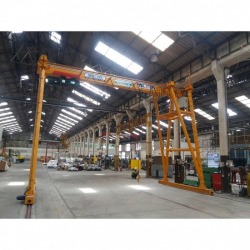 Company installed overhead crane