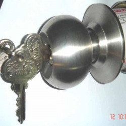 กุญแจลูกบิดแสตนเลส มอก AWA-Door Lock stainless TIS Standard