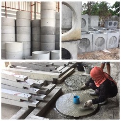 Concrete pipe cover, Phetchaburi