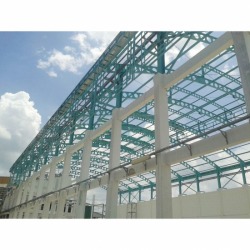 Construction of warehouse structure
