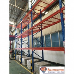 Selective Pallet Rack Cover Wire mesh