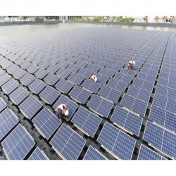 โซลาร์ฟาร์มลอยน้ำ Floating Solar Solution