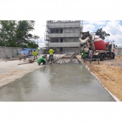 Concrete floor contractor in Korat
