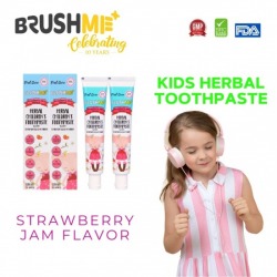 ยาสีฟันกึ่งสมุนไพรสำหรับเด็ก BrushMe