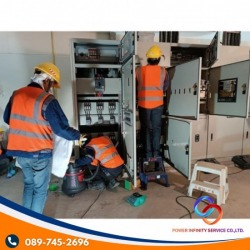 งานบำรุงรักษาตู้สวิตช์บอร์ดแรงต่ำ 