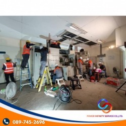รับเหมาติดตั้งระบบไฟฟ้าภายในอาคาร