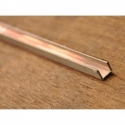Rose gold stainless steel trim