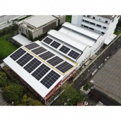 Installation of solar cells 80 KW Bangkok