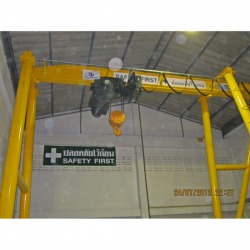Install a 5 ton factory crane