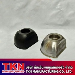 Rubber insert magnet