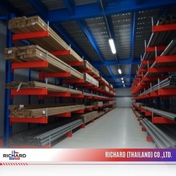 ชั้นวางสินค้าขนาดยาวพิเศษ (Cantilever Rack)