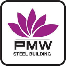ออกแบบและติดตั้งโครงสร้างเหล็กสำเร็จรูป - PMW Steel building