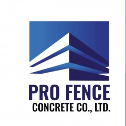 Accepting installation of precast concrete fences, Chonburi