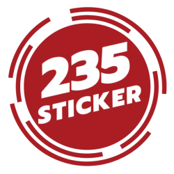 235 printing รับพิมพ์สติ๊กเกอร์ด่วน ฉลากสินค้ากันน้ำสติ๊กเกอร์ไดคัท งานด่วนงานสวยไว้ใจเรา ใส่ใจทุกรายละเอียด