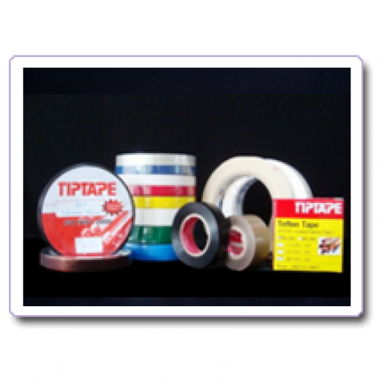 เทปทนความร้อน เทปพันสายไฟ (electric pvc tape)  ผ้าซีล (teflon tape)  electric glass cloth tape  electric kapton tape  electric polyester tape 