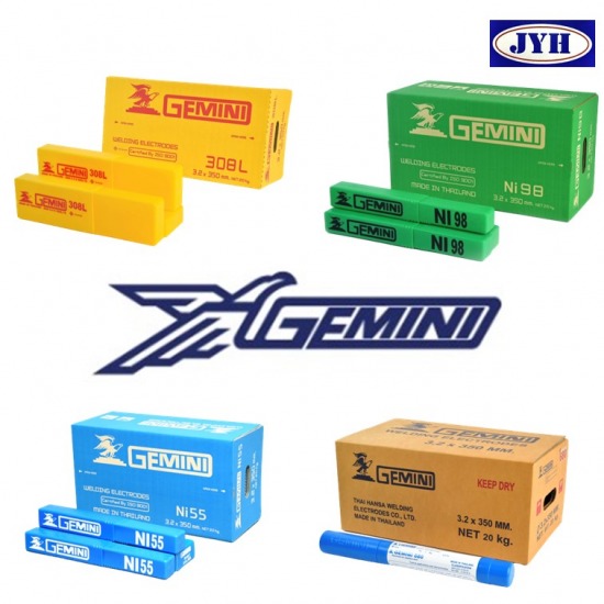 จำหน่ายลวดเชื่อมเจมินี่ GEMINI  เชียงใหม่ ลวดเชื่อมเจมินี่  ลวดเชื่อมเฟือง  ลวดเชื่อมไฟฟ้าอลูมิเนียมGEMINI  ลวดเชื่อมสแตนเลส  ลวดเชื่อมเจมินี่ GEMINI เหล็กหล่อ  ลวดเชื่อมสแตนเลสเชียงใหม่  ลวดเชื่อมทองแดงเชียงใหม่  ลวดเชื่อมทองเหลืองเชียงใหม่  ลวดเชื่อมนิเกิลGEMINI Ni98  ลวดเชื่อมนิเกิลGEMINI Ni55 