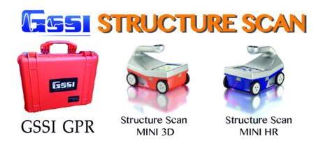 เครื่องสแกนงานโครงสร้าง GSSI Structure Scan โซ่ตัดคอนกรีต  กระบอกเจาะคอนกรีต  น้ำยาเสียบเหล็กอิพ็อกซี่  เครื่องสกัดลม  ใบตัด 