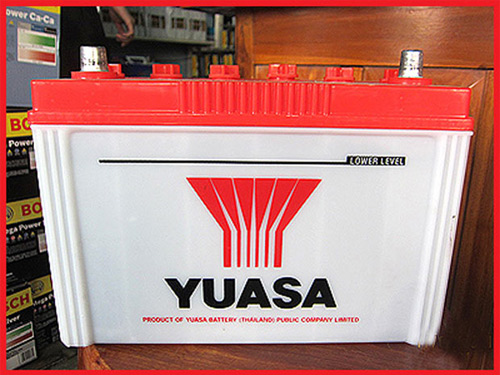 แบตเตอรี่ - Yuasa แบตเตอรี่   แบต   แบตเตอรี่รถยนต์   Battery   แบตเตอรี่แห้ง   แบตแห้ง 