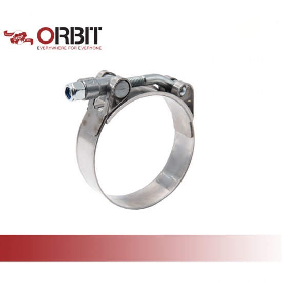 เข็มขัดรัดท่อรถซิ่ง ORBIT T-BOLT WITH SPRING เข็มขัดรัดท่อรถซิ่ง  Orbit Tbolt  เข็มขัดรัดท่อแรงดันสูงทีโบลท์  ORBIT T-BOLT WITH SPRING 